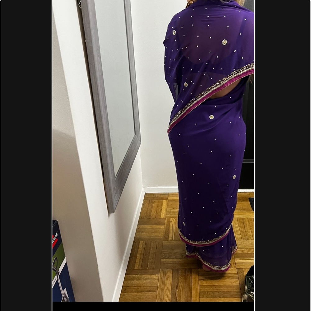 Worn once Saree only